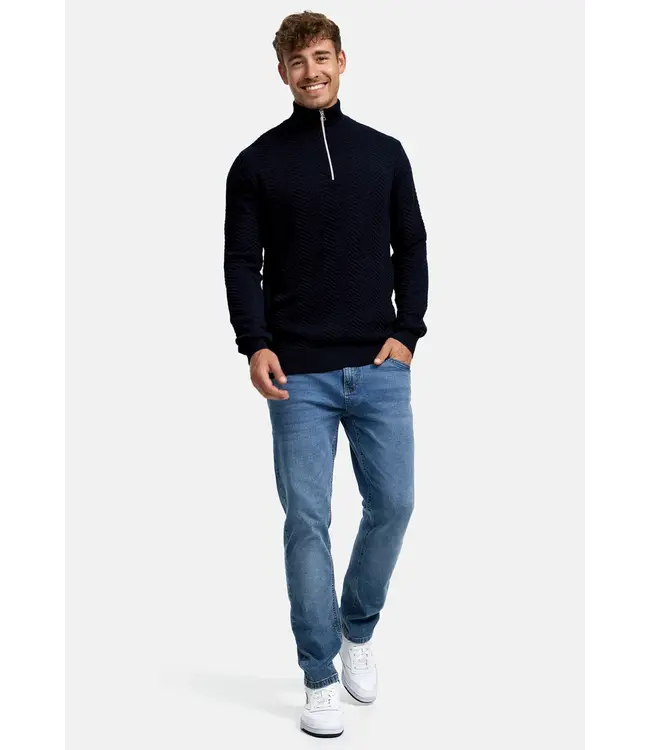 KRONSTADT Kronstadt KS2790 Carlo Half Zip 469 Sky Captain