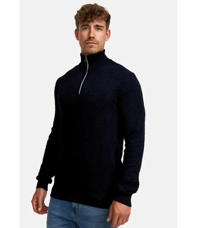 KRONSTADT Kronstadt KS2790 Carlo Half Zip 469 Sky Captain