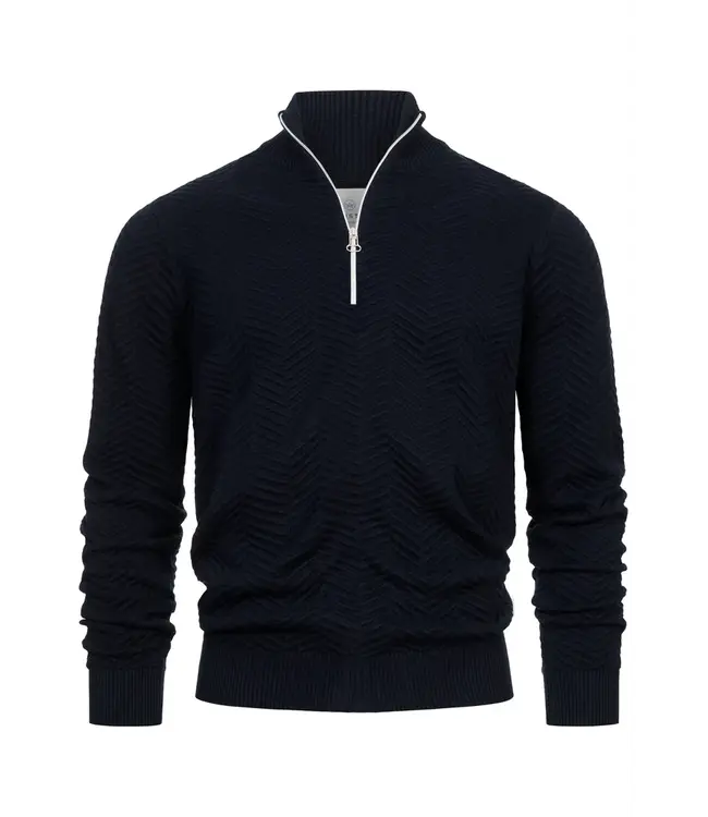KRONSTADT Kronstadt KS2790 Carlo Half Zip 469 Sky Captain
