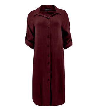 FOS Amsterdam Fos 7771 Jurk Lina Uni Plum FOS Amsterdam Fos 7771 Jurk Lina Uni Plum