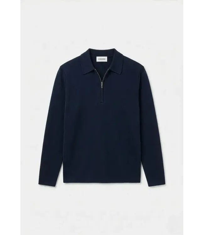 CISZERE Ciszere Caleb 40067 429 04 Half Zip Midnight Blue