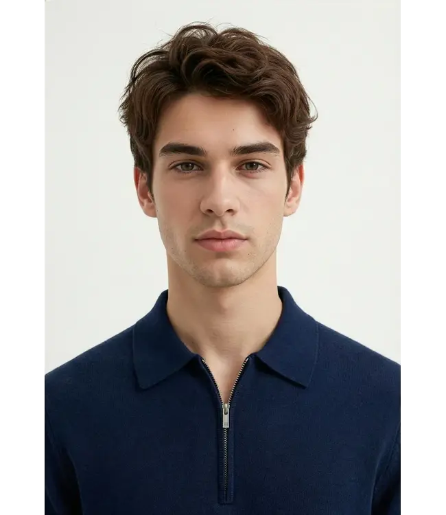 CISZERE Ciszere Caleb 40067 429 04 Half Zip Midnight Blue
