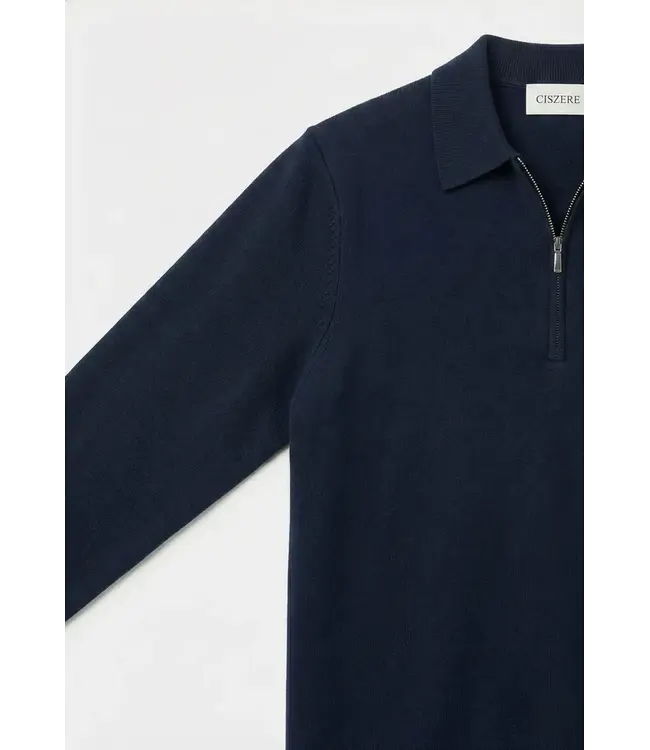 CISZERE Ciszere Caleb 40067 429 04 Half Zip Midnight Blue