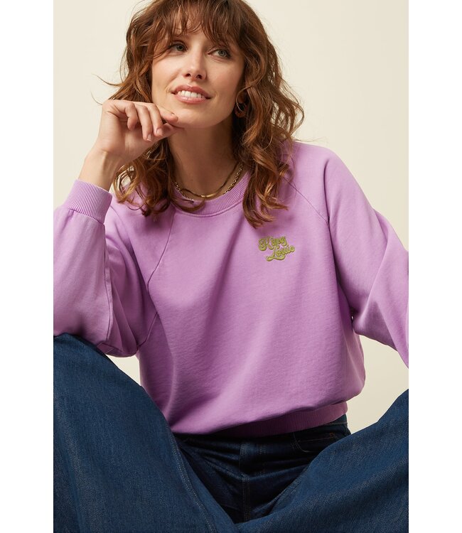 KING LOUIE King Louie Bibi Sweatshirt 10885 Iris Purple