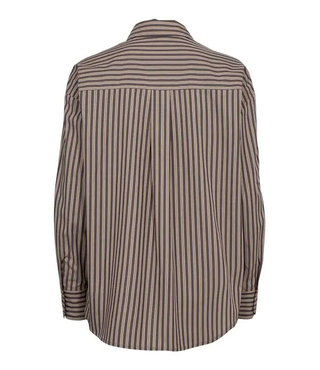 Nümph Nümph Nukacey 707171 Embr Shirt Deep Taupe