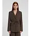 NOUS SOMMES LABELS Nous Sommes Labels Bessie DW26048 Tie Blazer Brown