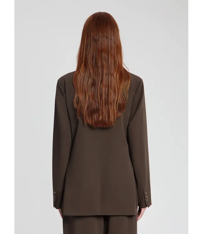 NOUS SOMMES LABELS Nous Sommes Labels Bessie DW26048 Tie Blazer Brown