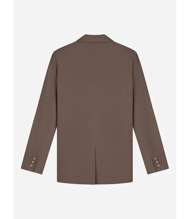 NOUS SOMMES LABELS Nous Sommes Labels Bessie DW26048 Tie Blazer Brown