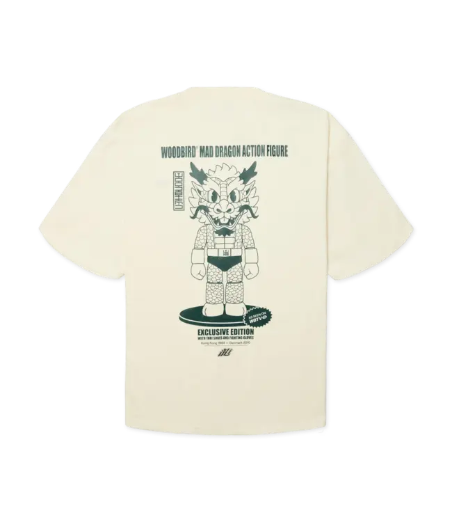 WOODBIRD Woodbird WBBeam Action Tee 2636-405 Off White