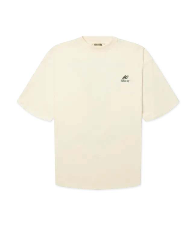WOODBIRD Woodbird WBBeam Action Tee 2636-405 Off White
