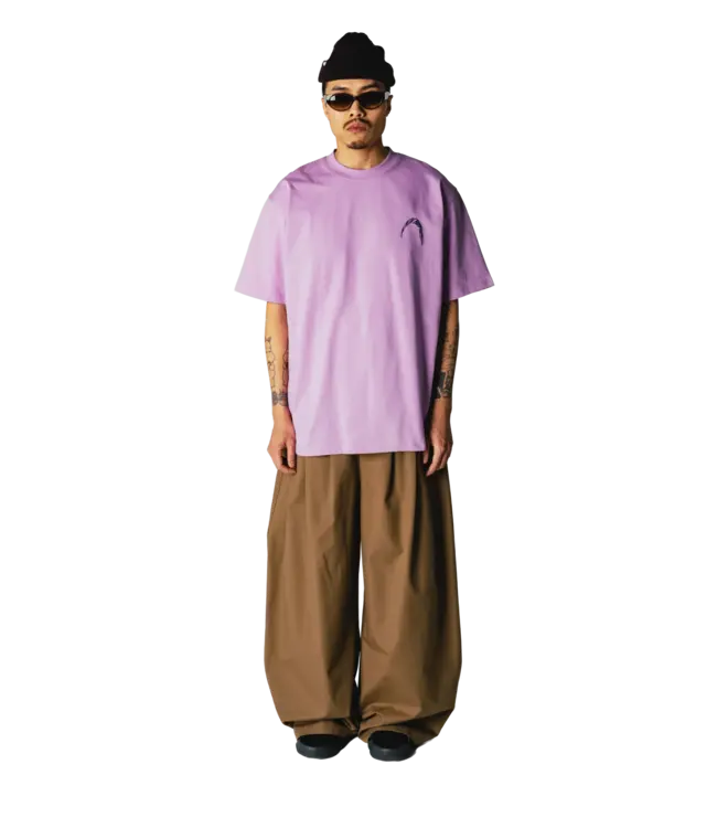 WOODBIRD Woodbird WBBaine Warp Tee 2626-416 Dusty Violet