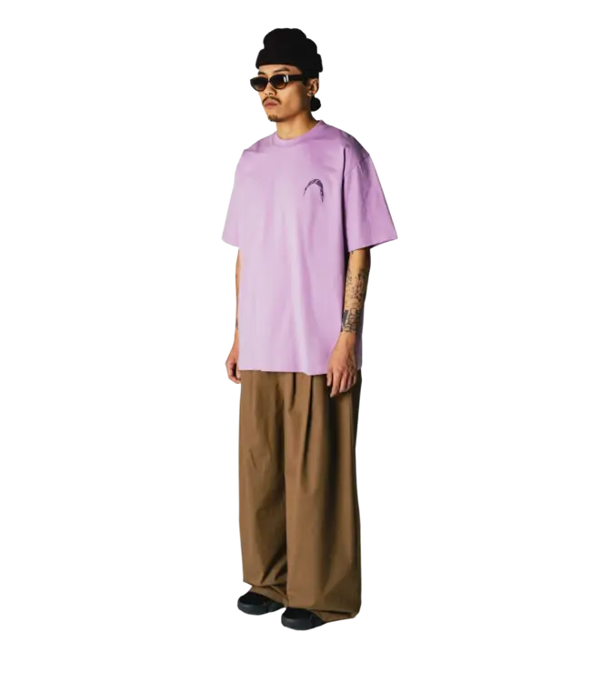 WOODBIRD Woodbird WBBaine Warp Tee 2626-416 Dusty Violet