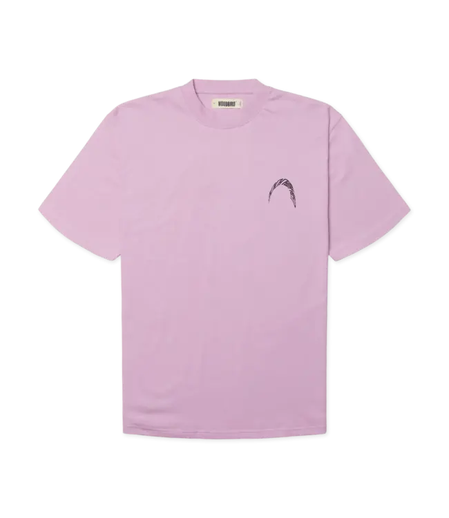 WOODBIRD Woodbird WBBaine Warp Tee 2626-416 Dusty Violet