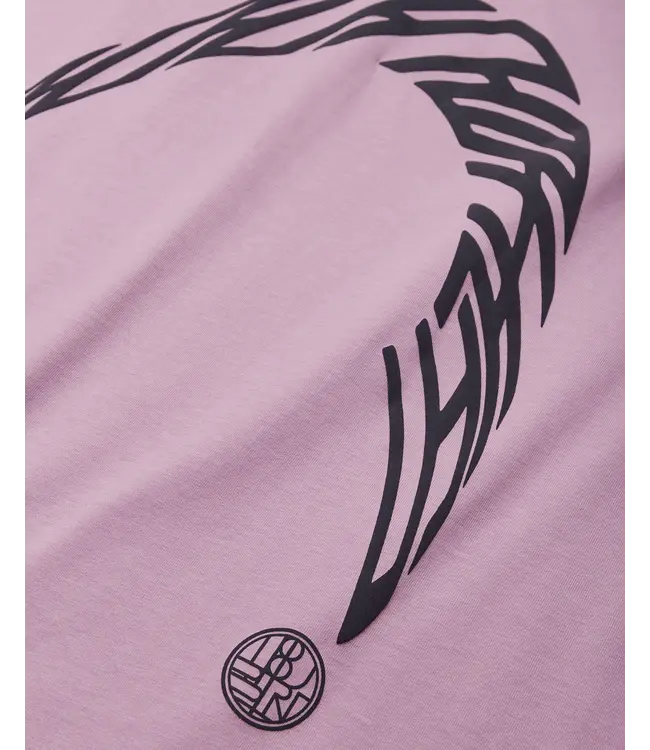 WOODBIRD Woodbird WBBaine Warp Tee 2626-416 Dusty Violet