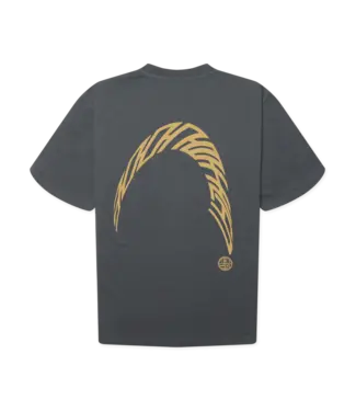 WOODBIRD Woodbird WBBaine Warp Tee 2626-416 Slate Blue