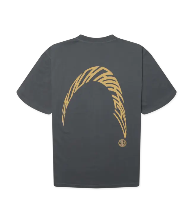 WOODBIRD Woodbird WBBaine Warp Tee 2626-416 Slate Blue