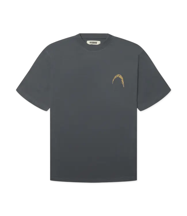 WOODBIRD Woodbird WBBaine Warp Tee 2626-416 Slate Blue