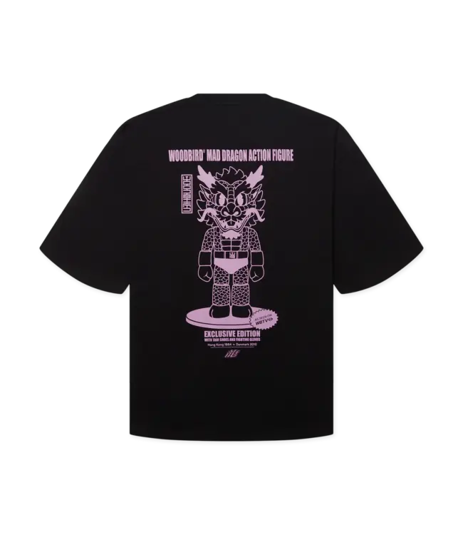 WOODBIRD Woodbird WBBeam Action Tee 2636-405 Black