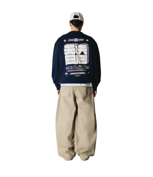 WOODBIRD Woodbird WBCane HK Crew 2636-602 Dark Navy
