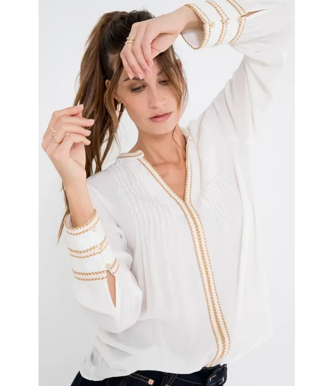 MAICAZZ Maicazz Vianne Blouse Off-white