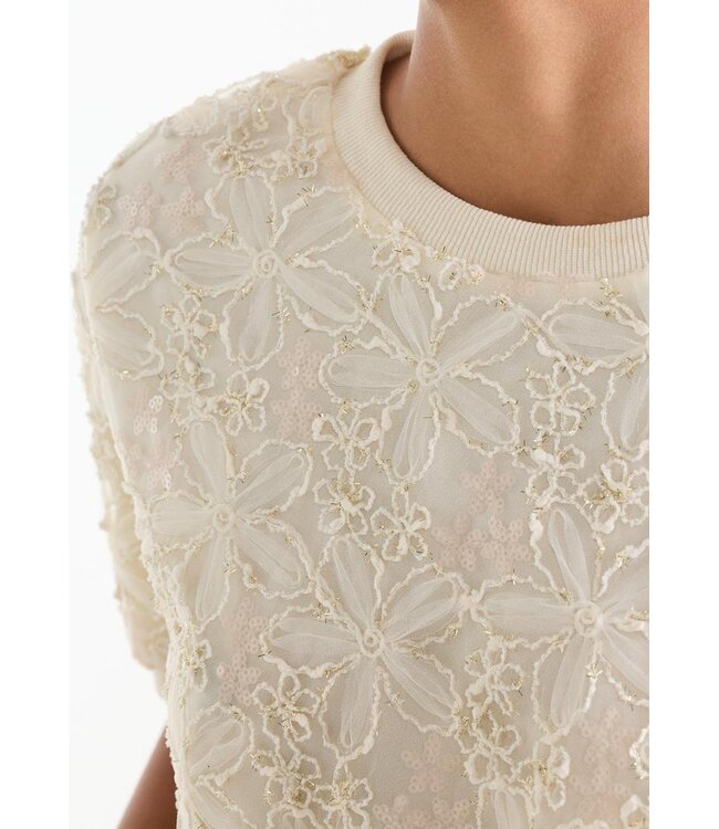 JANSEN AMSTERDAM Jansen amsterdam Blanche top cream