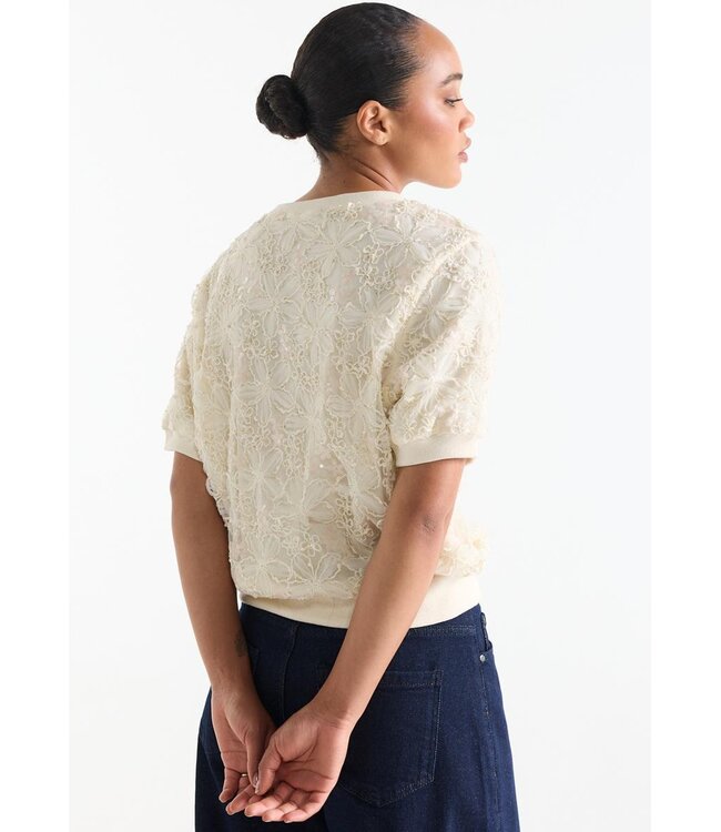 JANSEN AMSTERDAM Jansen amsterdam Blanche top cream