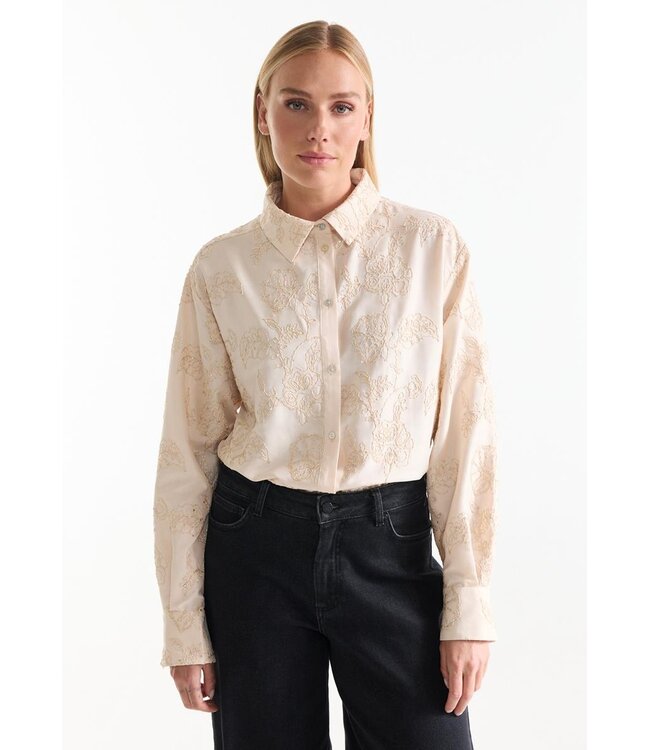 JANSEN AMSTERDAM Jansen amsterdam Bibi blouse sand