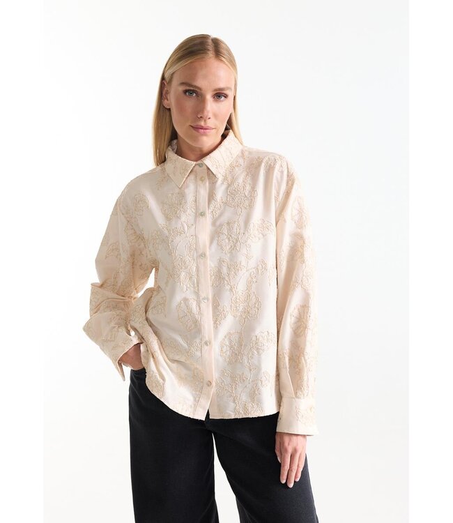 JANSEN AMSTERDAM Jansen amsterdam Bibi blouse sand