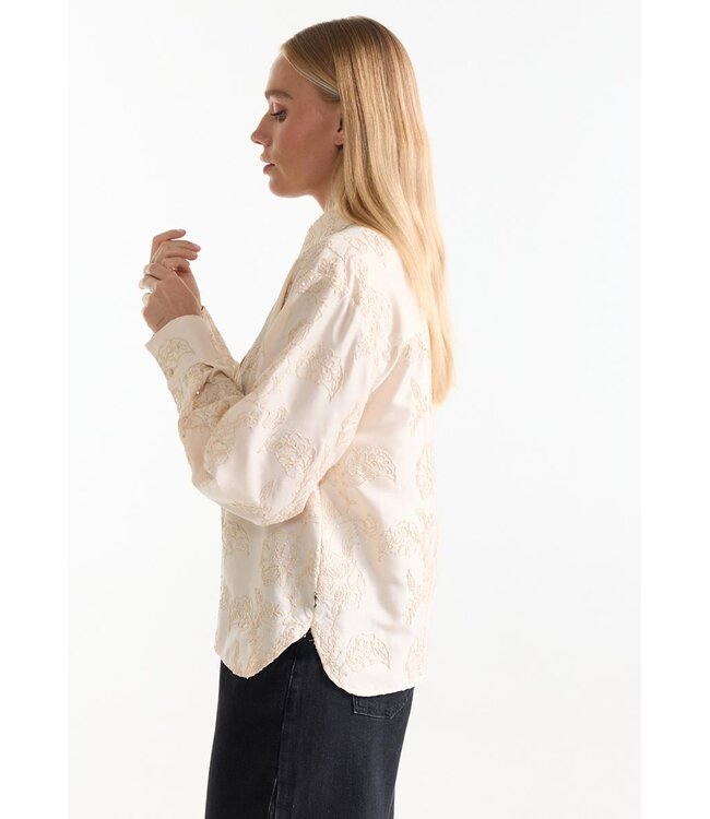 JANSEN AMSTERDAM Jansen amsterdam Bibi blouse sand