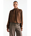 JANSEN AMSTERDAM Jansen amsterdam iris blouse camel