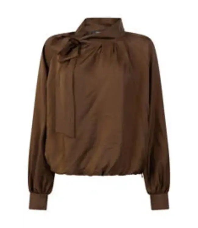 JANSEN AMSTERDAM Jansen amsterdam iris blouse camel