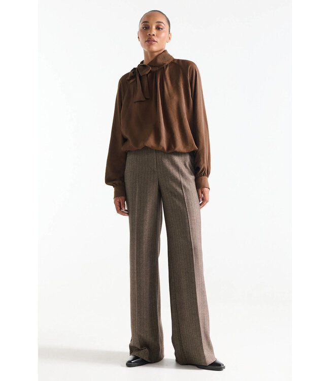 JANSEN AMSTERDAM Jansen amsterdam iris blouse camel