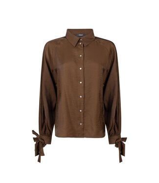 JANSEN AMSTERDAM Jansen Amsterdam Indie blouse W26-000180 Camel