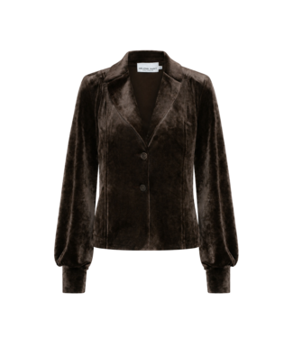 HELENA HART Helena Hart 7870 Blazer Lora Velour Choco