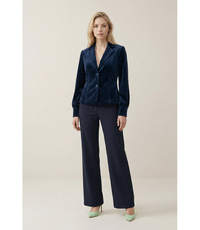 HELENA HART Helena Hart 7870 Blazer Lora Velour Marine