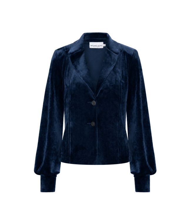 HELENA HART Helena Hart 7870 Blazer Lora Velour Marine