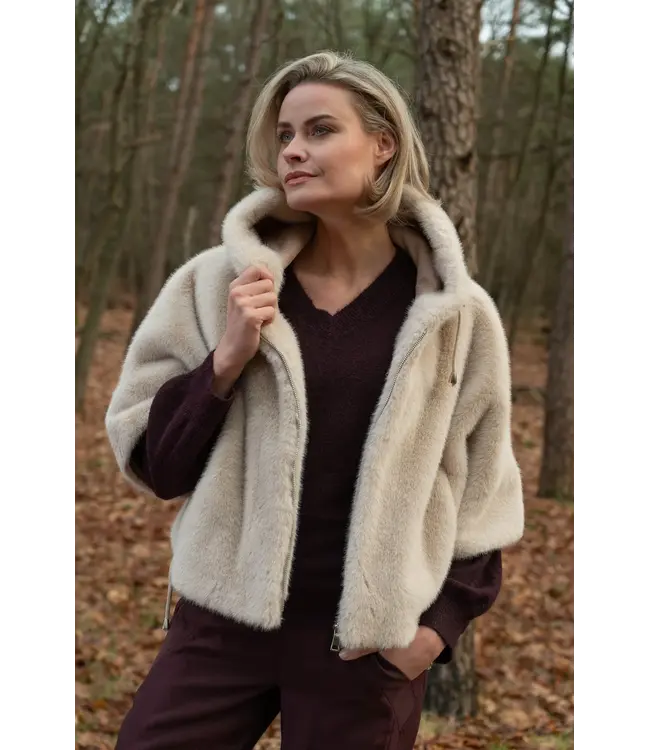 MAICAZZ Maicazz Vanina FA26.10.511 Jacket Light Sand