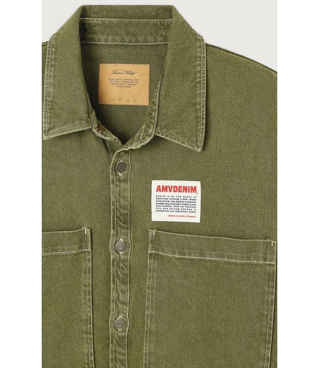 American Vintage American Vintage Uzatown Shirt MUZA06A Khaki
