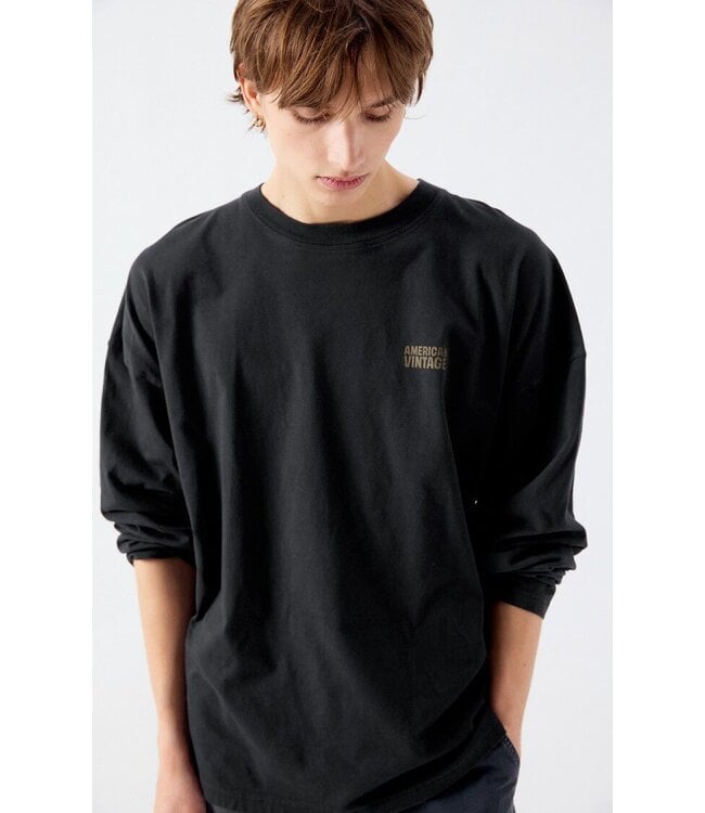 American Vintage American Vintage Tee Shirt Gixy MGIX02B Black
