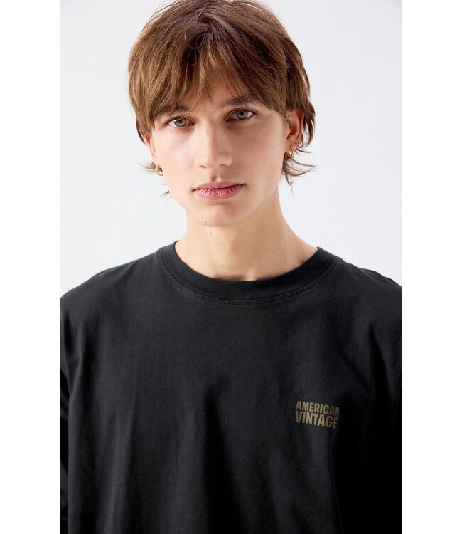 American Vintage American Vintage Tee Shirt Gixy MGIX02B Black