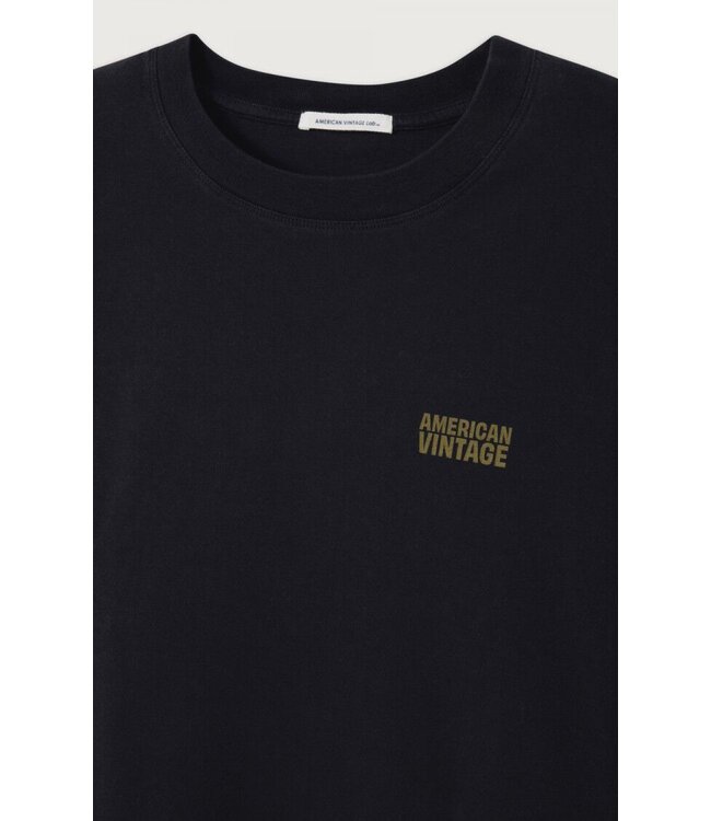 American Vintage American Vintage Tee Shirt Gixy MGIX02B Black
