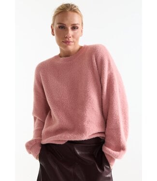 JANSEN AMSTERDAM Jansen Amsterdam Bibian Trui P156 Old Rose
