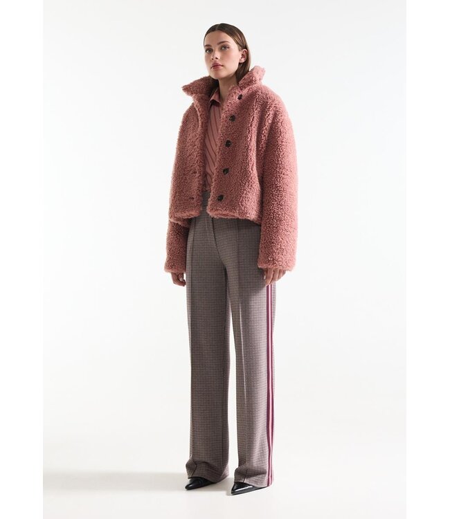 JANSEN AMSTERDAM Jansen Amsterdam Boa Jasje T227 Teddy Old Rose