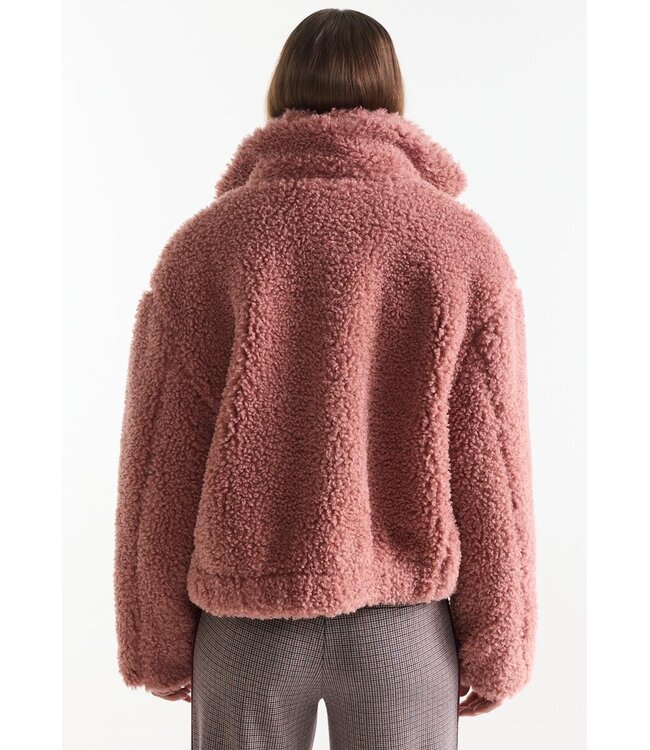 JANSEN AMSTERDAM Jansen Amsterdam Boa Jasje T227 Teddy Old Rose