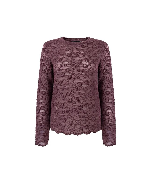 JANSEN AMSTERDAM Jansen Amsterdam Kiki Top FL155 Lace Wine