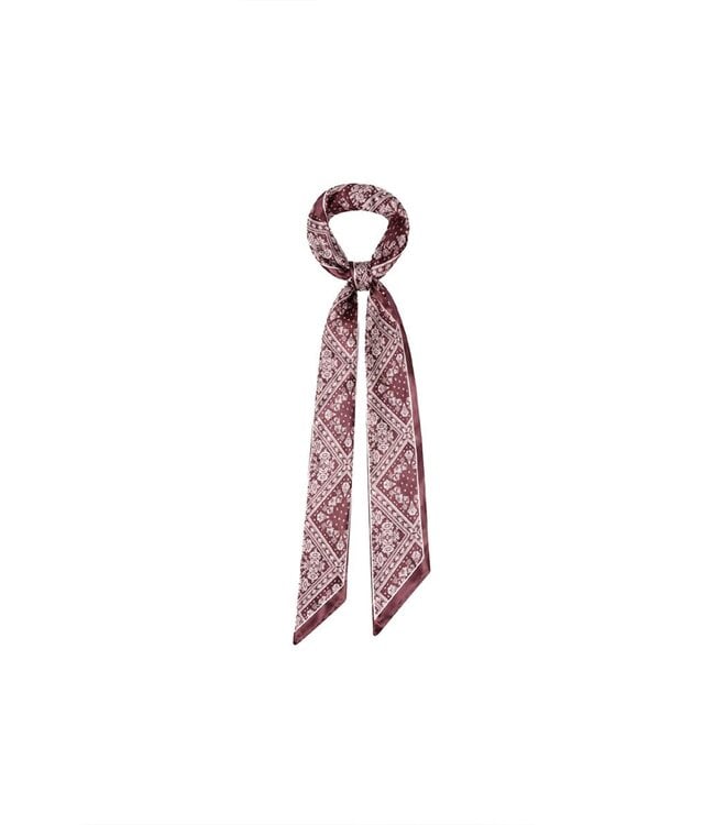 JANSEN AMSTERDAM Jansen Amsterdam Tie 916 Single Windsor Printed Wine