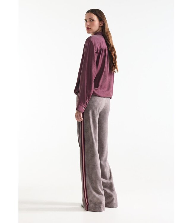 JANSEN AMSTERDAM Jansen Amsterdam Inez Blouse LWS709 Wine
