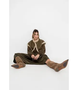 MAICAZZ Maicazz Ventura Gilet FA26.65.520 Moss