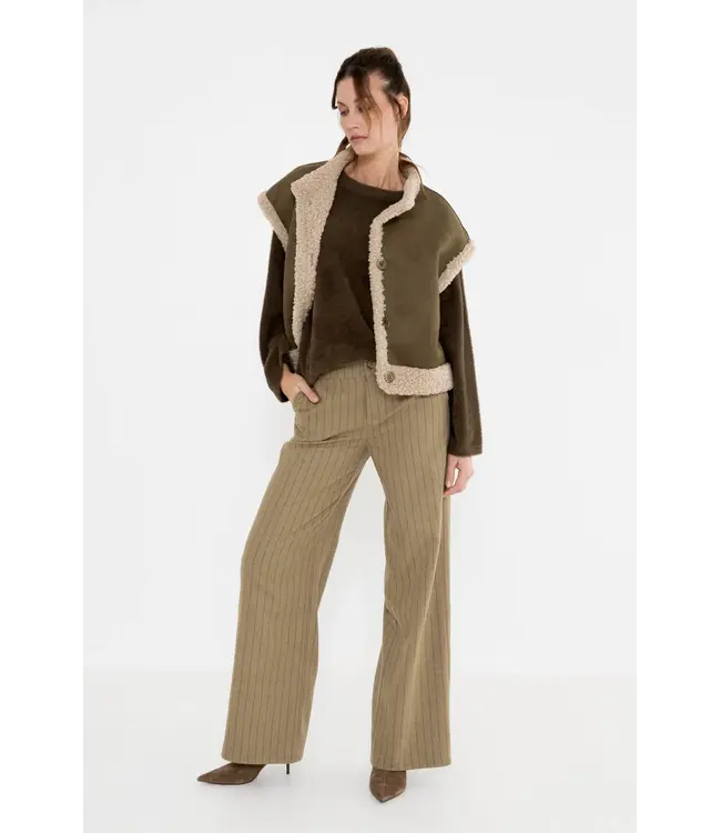 MAICAZZ Maicazz Ventura Gilet FA26.65.520 Moss