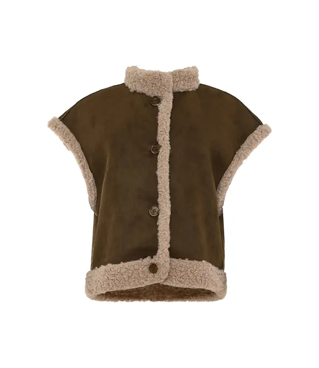 MAICAZZ Maicazz Ventura Gilet FA26.65.520 Moss